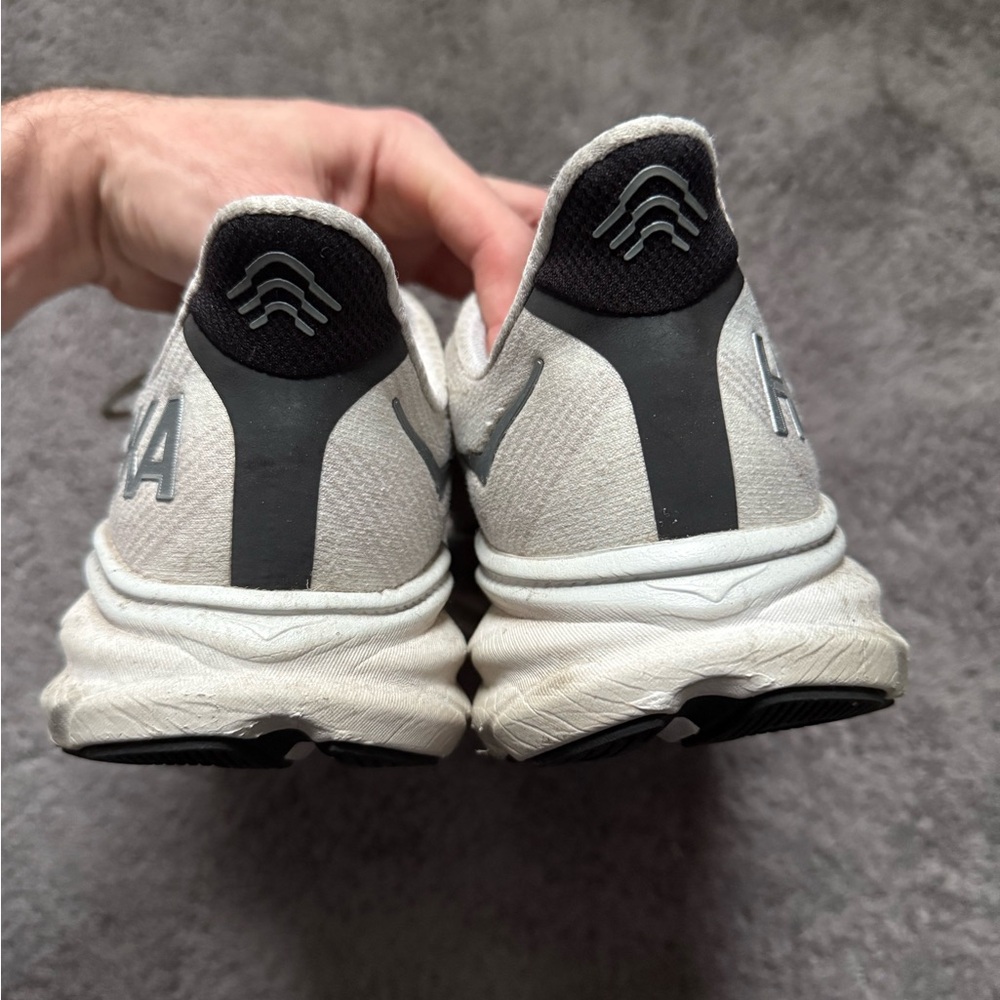 Hoka White Athletic Sneakers - Picture 2 of 6